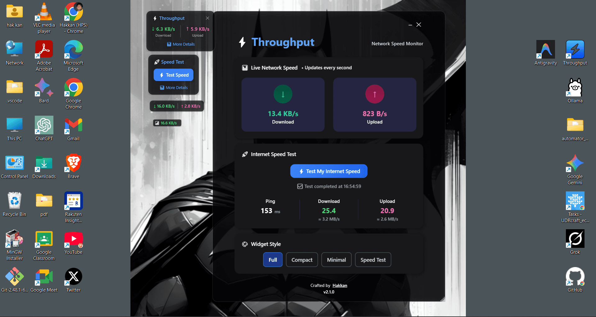 Throughput